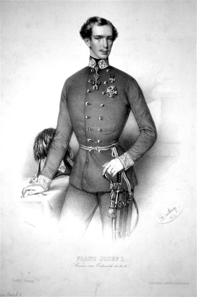 Franz Josef I. von Österreich-Ungarn Litho 07