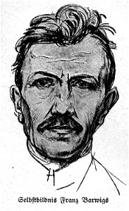 Franz Barwig Selbstportrait 1923