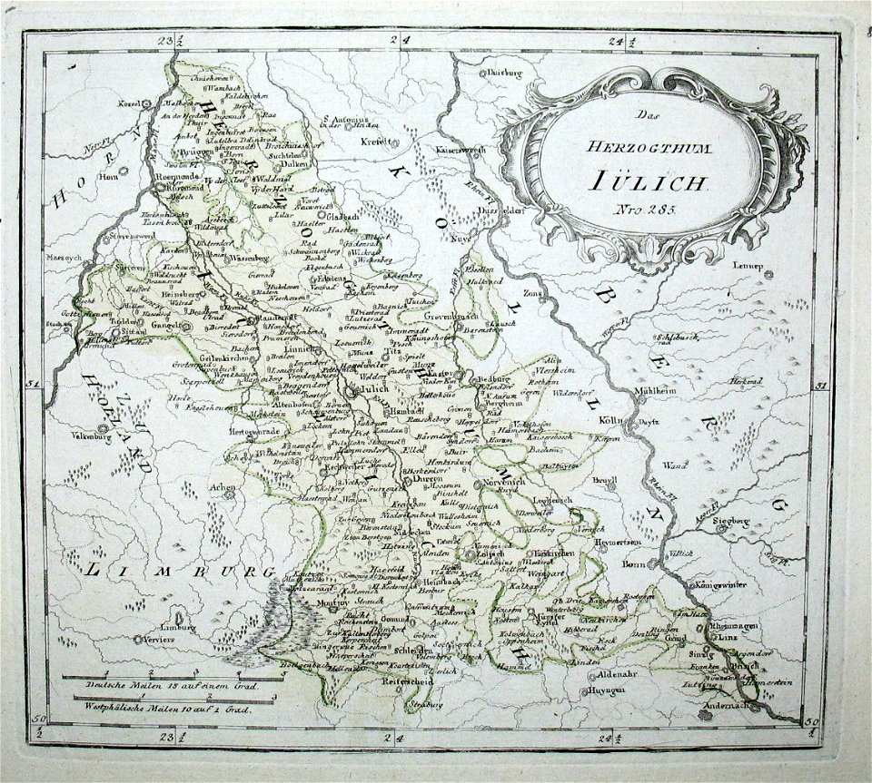Franz Johann Joseph von Reilly, Das Herzogthum Iülich (Nro. 285, 1794–1795)