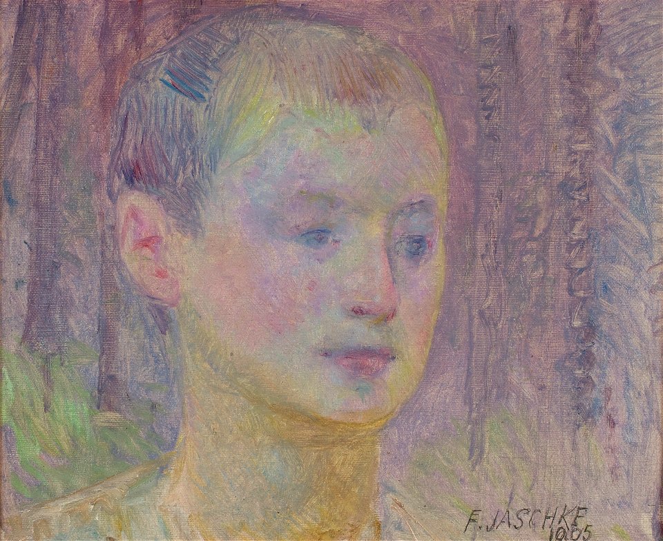 Franz Jaschke - Franzerl, der Sohn des Künstlers - 9890 - Österreichische Galerie Belvedere