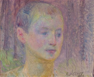 Franz Jaschke - Franzerl, der Sohn des Künstlers - 9890 - Österreichische Galerie Belvedere