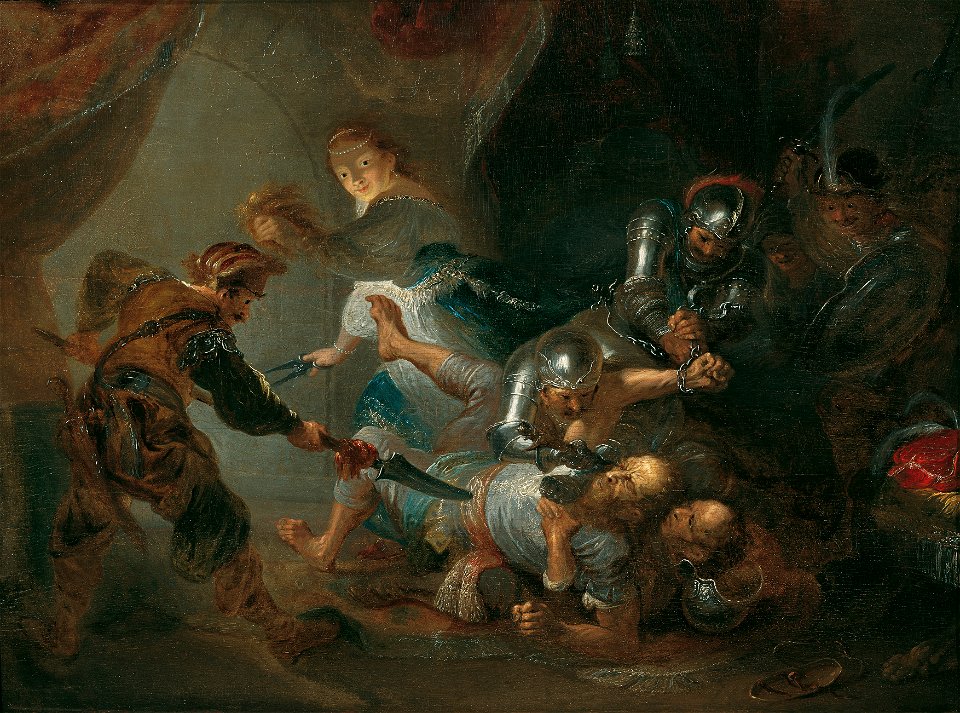 Franz Anton Maulbertsch - Die Blendung Simsons - 6975 - Österreichische Galerie Belvedere