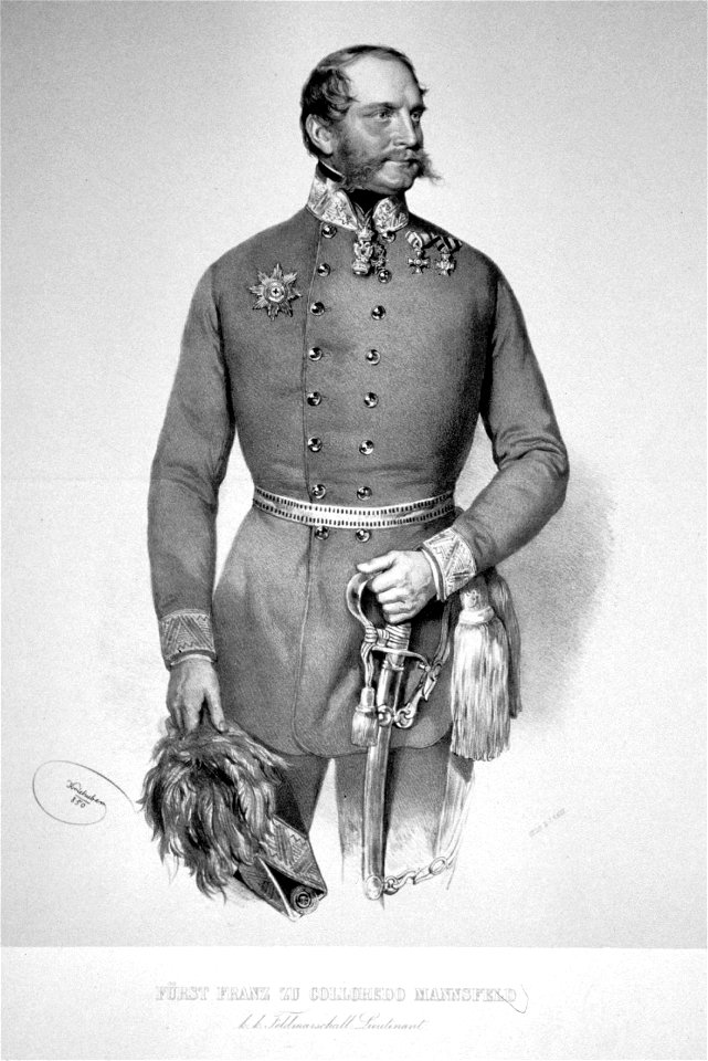 Franz de Paula Colloredo-Mansfeld Litho 3