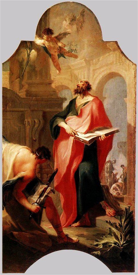 Franz Anton Maulbertsch - St Paul - WGA14689