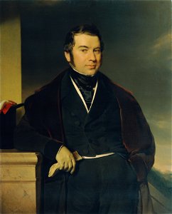 Franz Eybl - Herr mit Zylinder und Handschuh - 2368 - Österreichische Galerie Belvedere