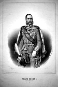 Franz Josef I. von Österreich-Ungarn Litho 04