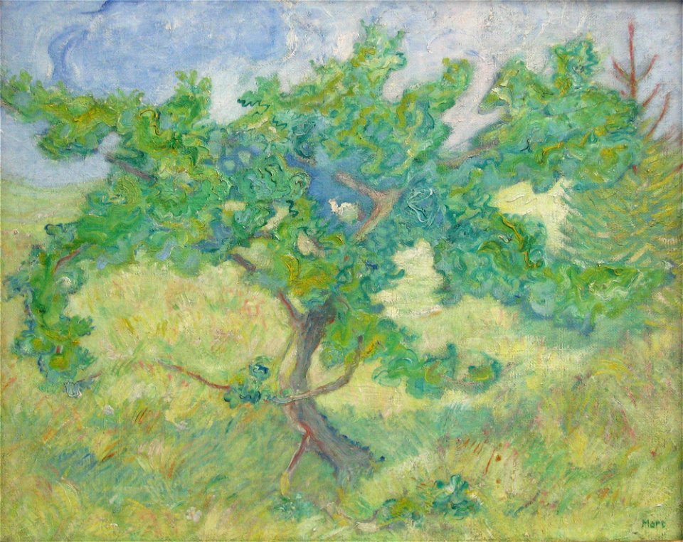 Franz Marc Eichbäumchen 1909
