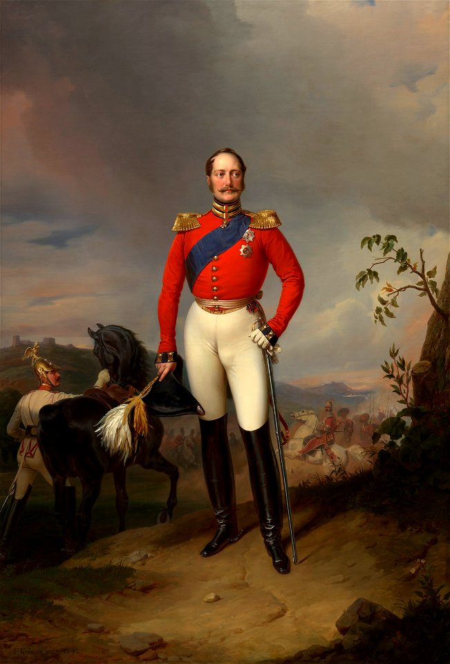 Franz Krüger (1797-1857) - Nicholas I, Emperor of Russia (1796-1855) - RCIN 406814 - Royal Collection