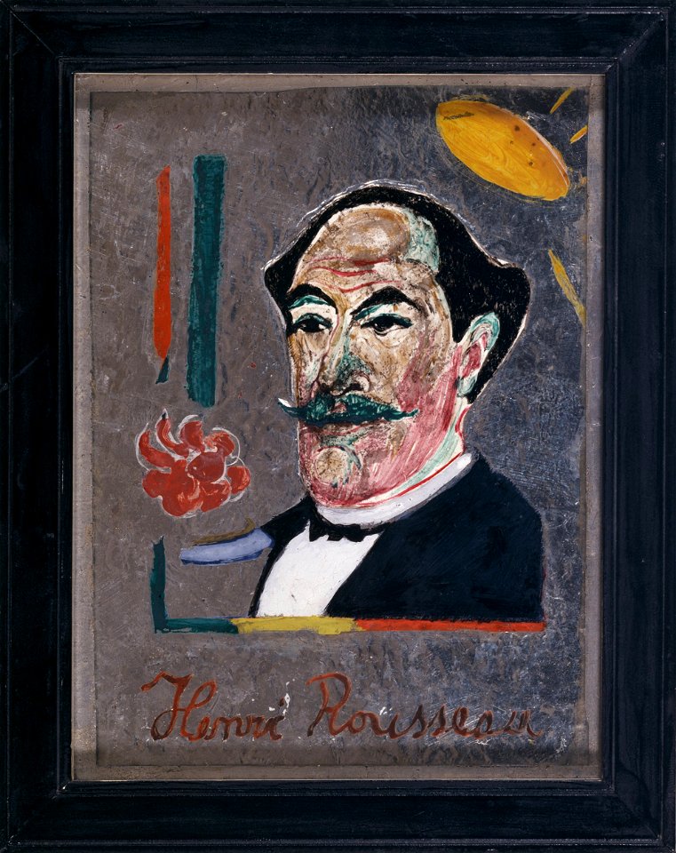 Franz Marc - Bildnis Henri Rousseau