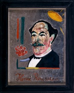 Franz Marc - Bildnis Henri Rousseau
