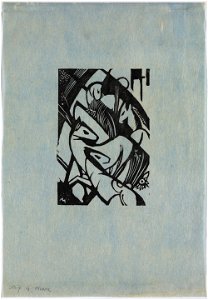 Franz Marc - Springende Pferdchen