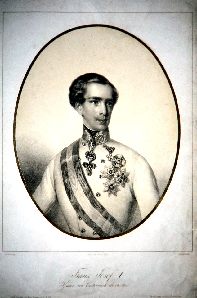 Franz Josef I. von Österreich-Ungarn Litho 06
