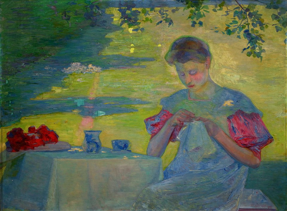 Franz Jaschke - Im Schatten - 9893 - Österreichische Galerie Belvedere