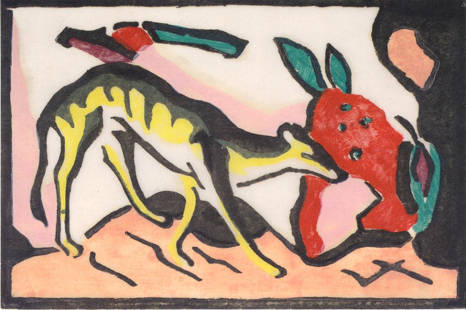 Franz Marc - Fabeltier