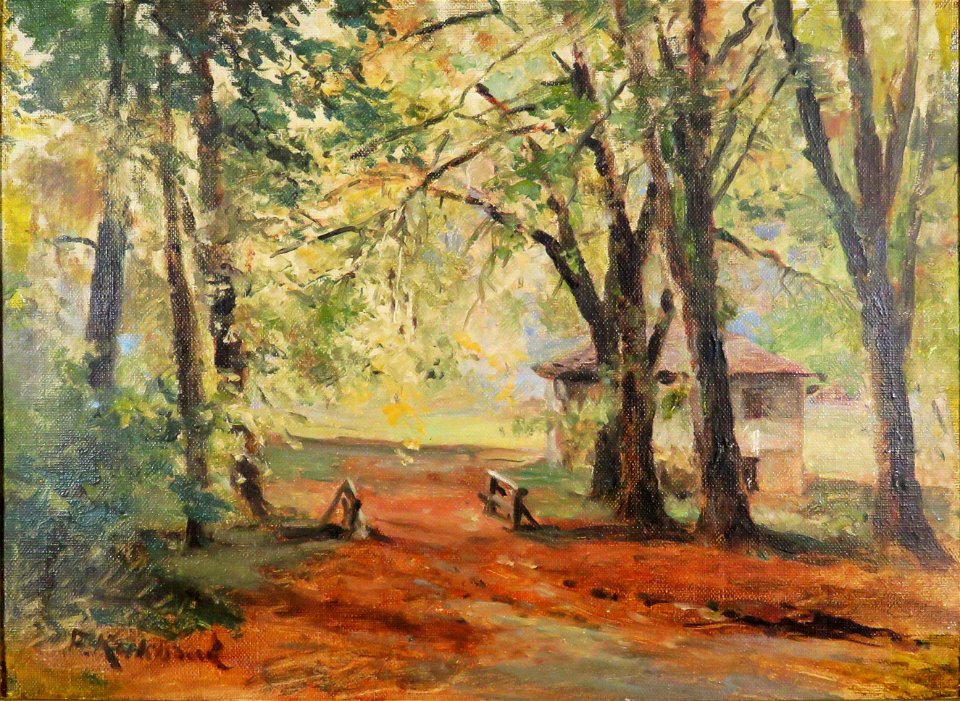 Franz Kulstrunk - Herbstliche Waldlichtung