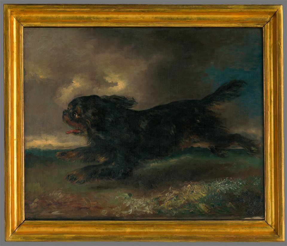 Franz Krüger - Bežiaci pes - M 119 - Ernest Zmeták Art Gallery