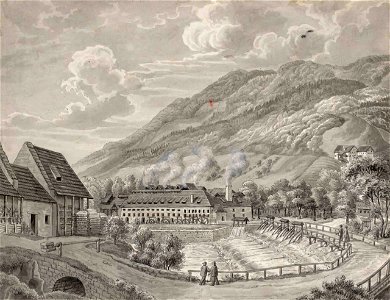 Franz Kurz zum Thurn und Goldenstein - Tovarna cinobra v Idriji