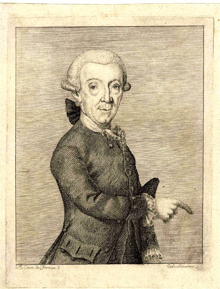 Franz Laktanz Firmian Portraits G 1345 II 002