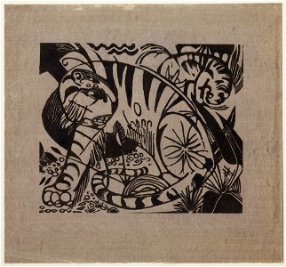 Franz Marc - Tiger - Lenbachhaus