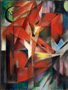 Franz Marc - The Foxes - Google Art Project. Free illustration for personal and commercial use.
