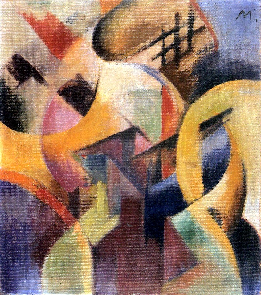 Franz Marc - Kleine Komposition I