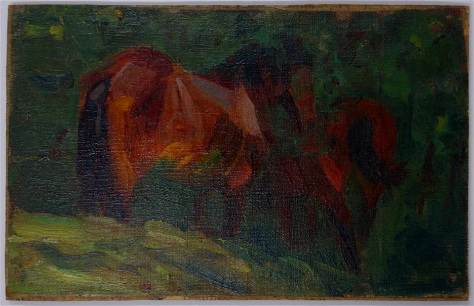 Franz Marc - Pferdeskizze II - 14968 - Bavarian State Painting Collections