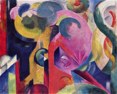 Franz Marc 015. Free illustration for personal and commercial use.