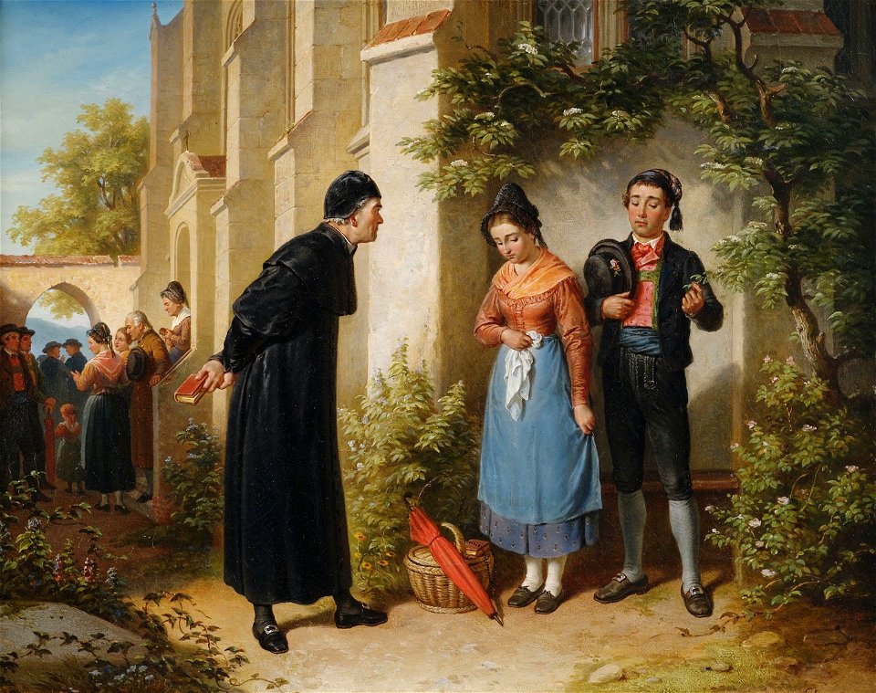 Franz Schams Die versäumte Predigt