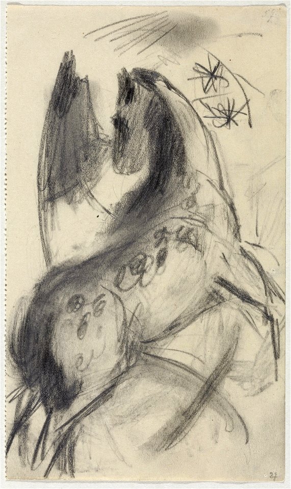 Franz Marc - Springendes Pferd