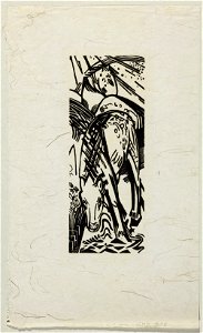 Franz Marc - Trinkendes Pferd