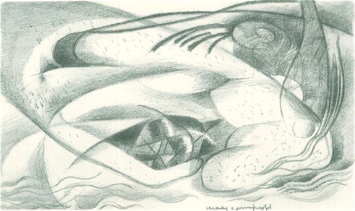Franz Marc - Skizzenbuch aus dem Felde - Blatt 23