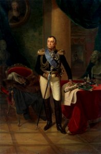 Franz Krüger - Portrait of Prince Pyotr Volkonsky - WGA12293. Free illustration for personal and commercial use.
