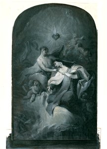 Franz Sigrist d. Ä. - Entwurf für einen Theresienaltar - 4732 - Österreichische Galerie Belvedere