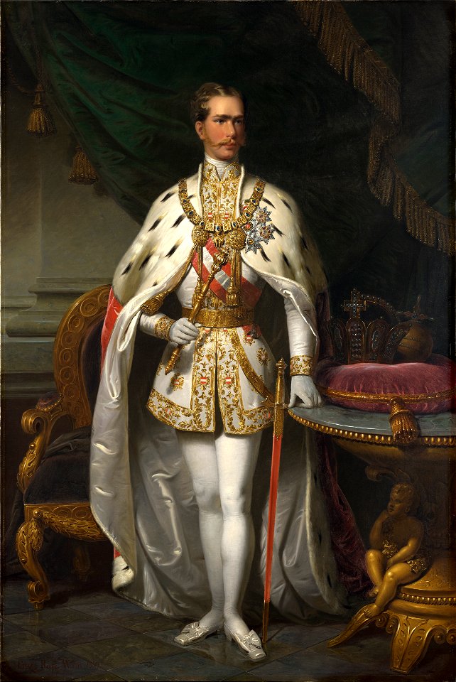 Franz Russ der Jüngere - Kaiser Franz Joseph I. - 6156 - Österreichische Galerie Belvedere