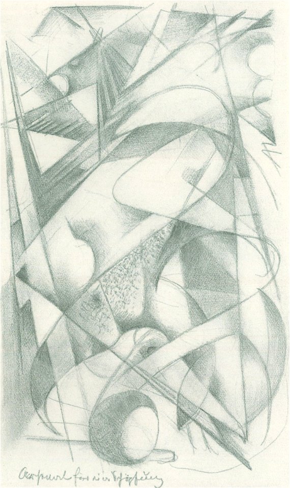 Franz Marc - Skizzenbuch aus dem Felde - Blatt 12