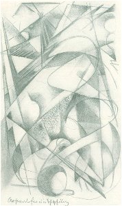 Franz Marc - Skizzenbuch aus dem Felde - Blatt 12
