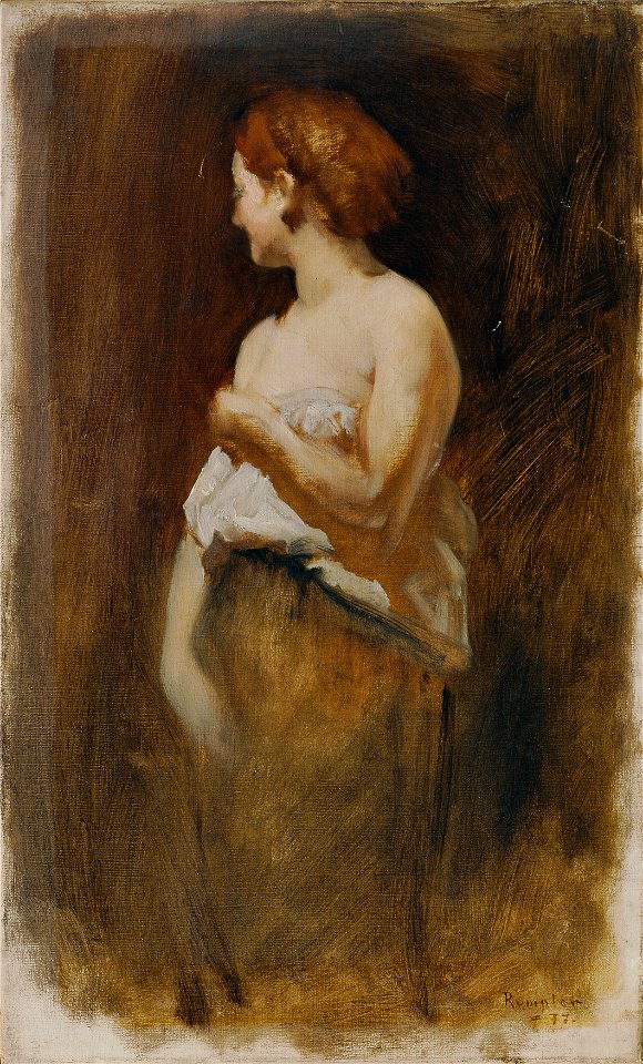 Franz Rumpler - Weiblicher Akt - 1409 - Österreichische Galerie Belvedere