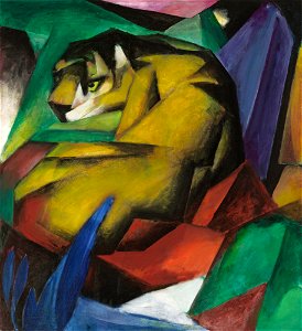 Franz Marc - Tiger - G 13320 - Lenbachhaus