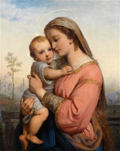Franz Russ sen Madonna mit Kind
