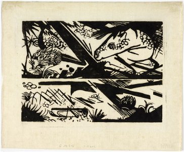 Franz Marc - Pferd und Igel