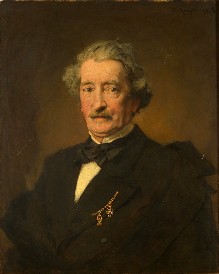 Franz Rumpler - Der Jurist und Schriftsteller Franz Theobald Freiherr von Rizy - 112 - Österreichische Galerie Belvedere