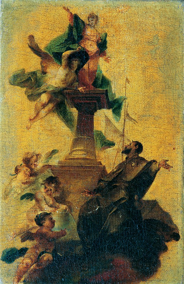 Franz Sigrist d. Ä. - Der heilige Jacobus major und der Glaube - 4377 - Österreichische Galerie Belvedere