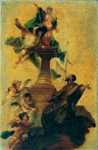 Franz Sigrist d. Ä. - Der heilige Jacobus major und der Glaube - 4377 - Österreichische Galerie Belvedere