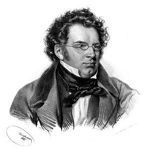 Franz Schubert by Kriehuber 1846