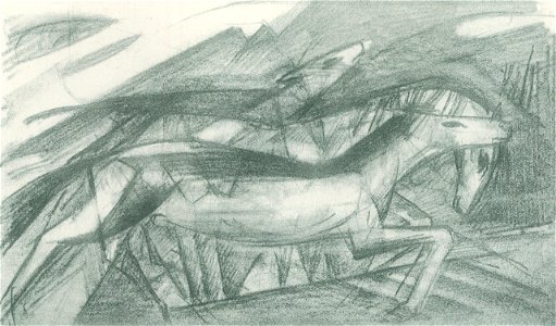 Franz Marc - Skizzenbuch aus dem Felde - Blatt 27