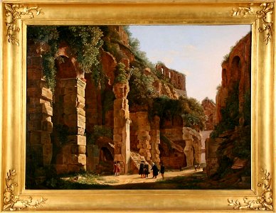 Franz Ludwig Catel - Inside the Colosseum - 2013.1094 - Art Institute of Chicago