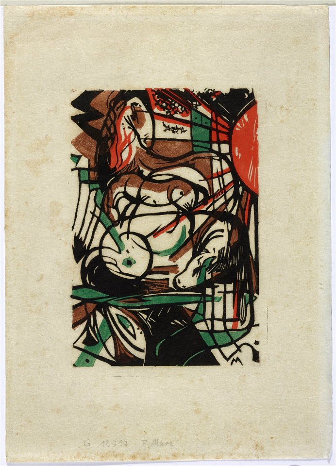 Franz Marc - Geburt der Pferde