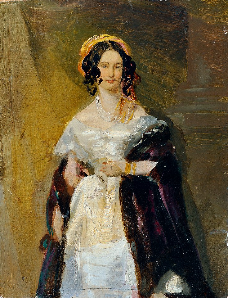 Franz Schrotzberg - Eleonore Schrotzberg, geb. Stohl, die erste Gattin des Künstlers - 4062 - Österreichische Galerie Belvedere