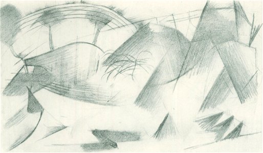 Franz Marc - Skizzenbuch aus dem Felde - Blatt 33