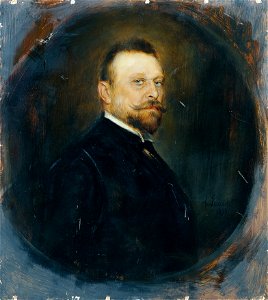 Franz Seraph von Lenbach - Der Reichstagsabgeordnete Dr. Joseph Maria Baernreither - 2594 - Österreichische Galerie Belvedere